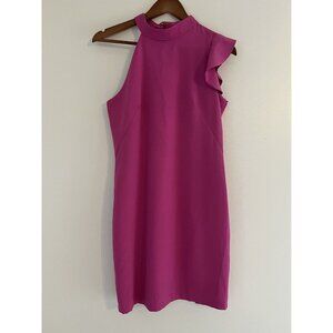 C. Luce Cocktail Dress One Shoulder Pink Women’s Juniors Medium